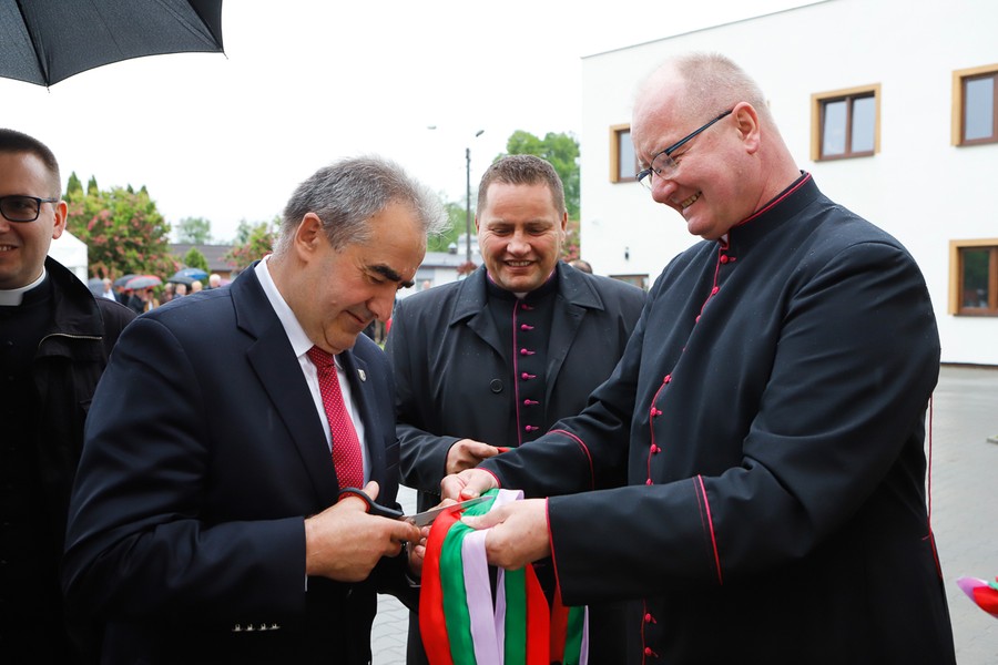 Otwarcie brodnickiego Centrum Caritas po rozbudowie i modernizacji, fot. Mikołaj Kuras dla UMWKP