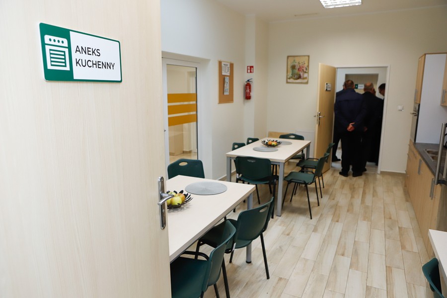 Otwarcie brodnickiego Centrum Caritas po rozbudowie i modernizacji, fot. Mikołaj Kuras dla UMWKP