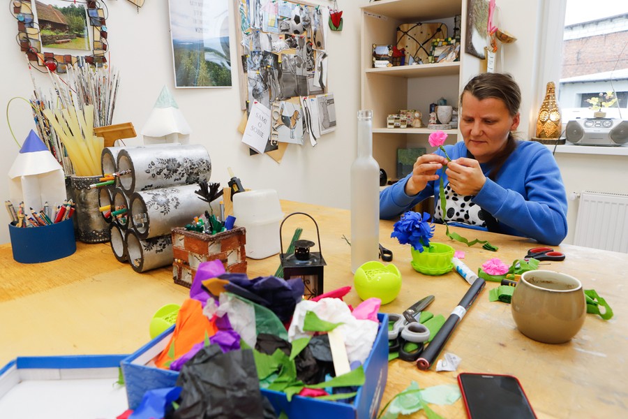 Otwarcie brodnickiego Centrum Caritas po rozbudowie i modernizacji, fot. Mikołaj Kuras dla UMWKP