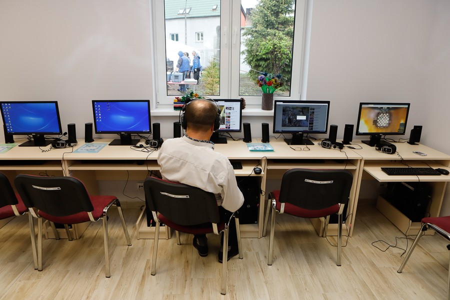 Otwarcie brodnickiego Centrum Caritas po rozbudowie i modernizacji, fot. Mikołaj Kuras dla UMWKP