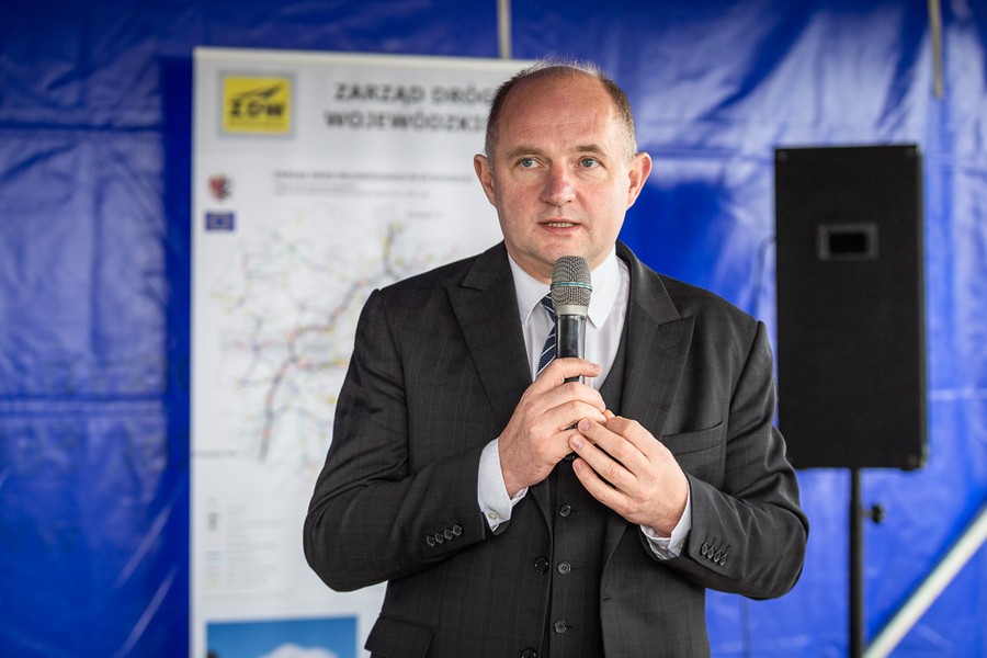 Otwarcie drogi wojewódzkiej nr 554, fot. Szymon Zdziebło/tarantoga.pl