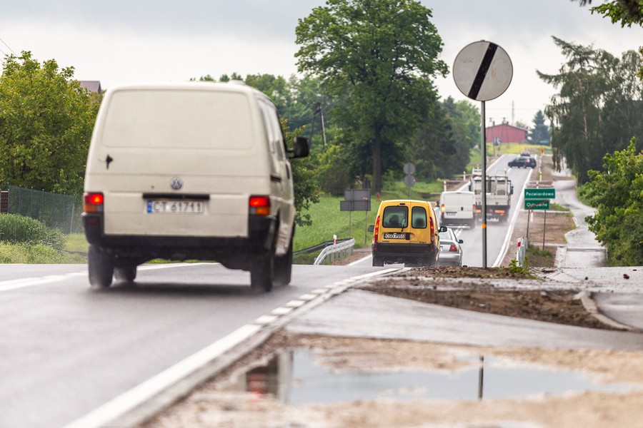 Droga wojewódzka nr 554, fot. Szymon Zdziebło/tarantoga.pl