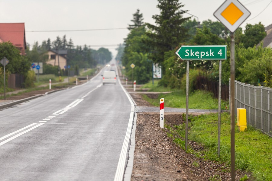 Droga wojewódzka nr 554, fot. Szymon Zdziebło/tarantoga.pl