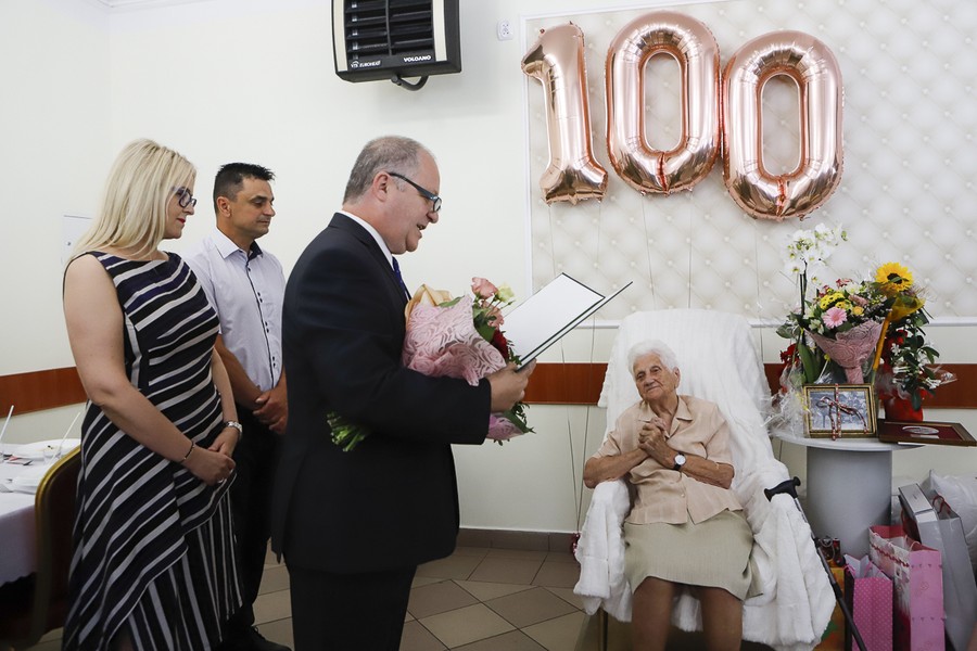 Setne urodziny Janiny Górskiej, fot. Mikołaj Kuras