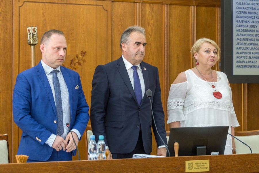 VIII sesja Sejmiku Województwa Kujawsko-Pomorskiego, fot. Szymon Zdziebło/tarantoga.pl