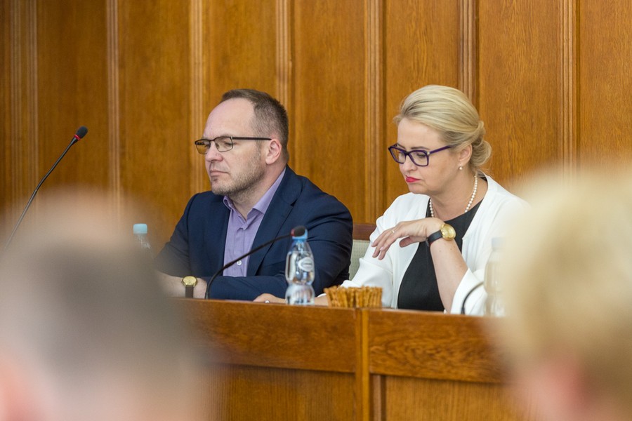 VIII sesja Sejmiku Województwa Kujawsko-Pomorskiego, fot. Szymon Zdziebło/tarantoga.pl