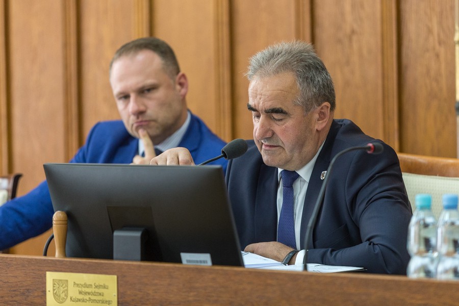 VIII sesja Sejmiku Województwa Kujawsko-Pomorskiego, fot. Szymon Zdziebło/tarantoga.pl