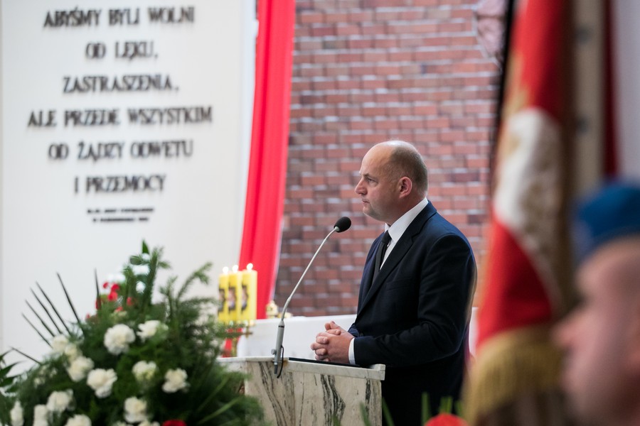 Msza św. i uroczystości pogrzebowe gen. Zbigniewa Nowka, fot. Andrzej Goiński