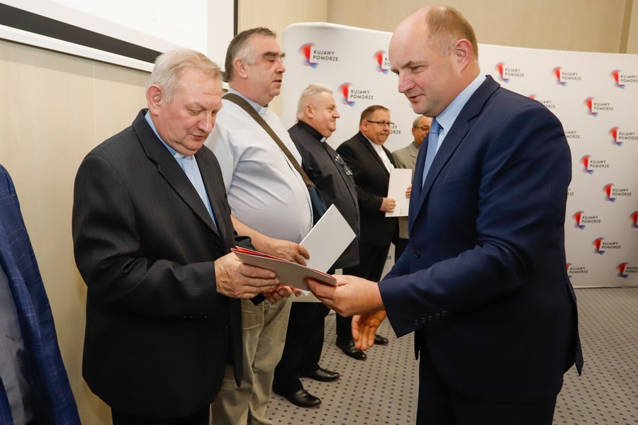 Wręczenie umów na prace w zabytkach, fot. Mikołaja Kuras