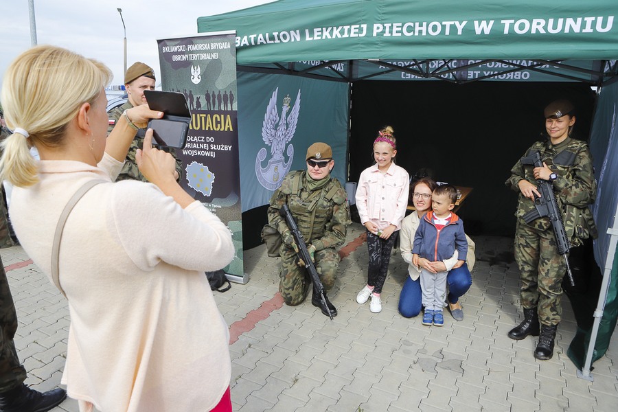 110 lat Ochotniczej Straży Pożarnej w Łubiance, fot. Mikołaj Kuras