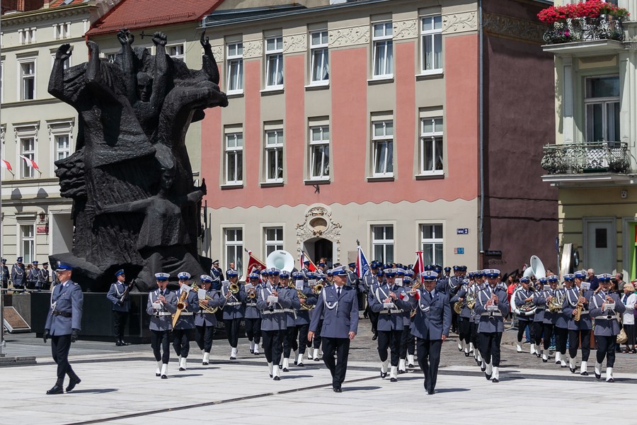 Święto Policji garnizonu kujawsko-pomorskiego, fot. Filip Kowalkowski