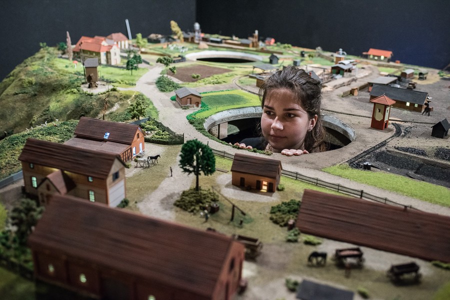 Zwiedzanie Wioski Górniczej w Pile, fot. Tymon Markowski