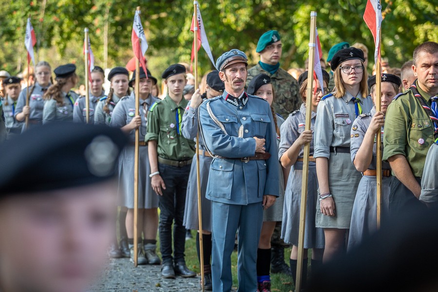 Wojewódzkie obchody 80. rocznicy wybuchu II wojny światowej, fot. Szymon Zdziebło www.tarantoga.pl