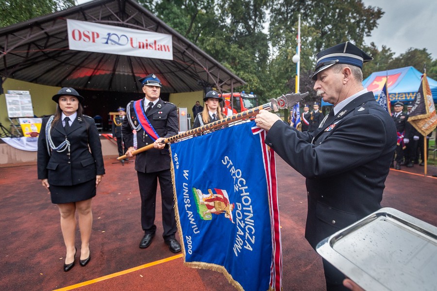 OSP w Unisławiu kończy 100 lat, fot. Szymon Zdziebło/tarantoga.pl