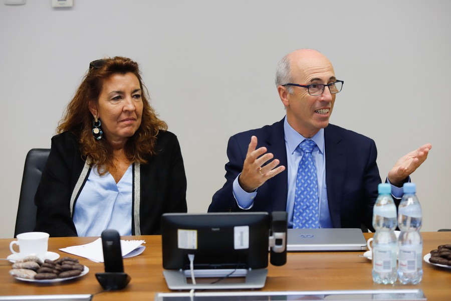 Wizyta delegacji z Hiszpanii, fot. Mikołaj Kuras