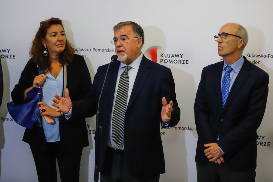 Wizyta delegacji z Hiszpanii, fot. Mikołaj Kuras