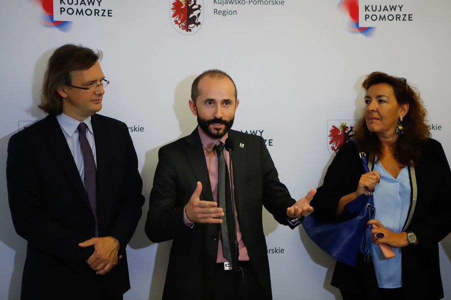 Wizyta delegacji z Hiszpanii, fot. Mikołaj Kuras