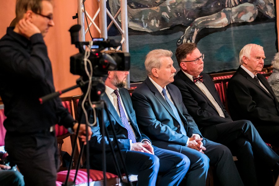 Ostatniego dnia festiwalu odsłonięto popiersie prof. Godziszewskiego, fot. Andrzej Goiński