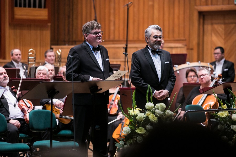 Ostatniego dnia festiwalu odsłonięto popiersie prof. Godziszewskiego, fot. Andrzej Goiński