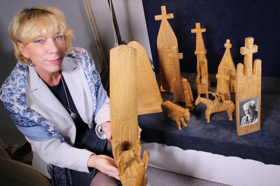 Kurator projektu - Bożena Olszewska - fot. Adam Zakrzewski