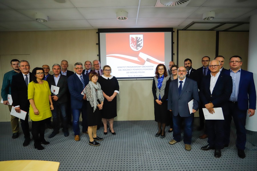 Powołanie komitetu programowego przyszłorocznych obchodów stulecia powrotu Pomorza do macierzy, fot. Mikołaj Kuras