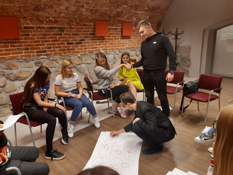 Warsztaty filmowe dla uczestników konkursu „Z kamerą wśród Piastów”, fot. UMWK-P