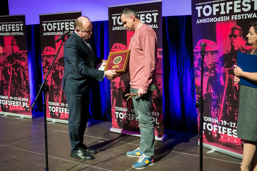 Spotkanie z Olegiem Sencowem, fot. Andrzej Goiński