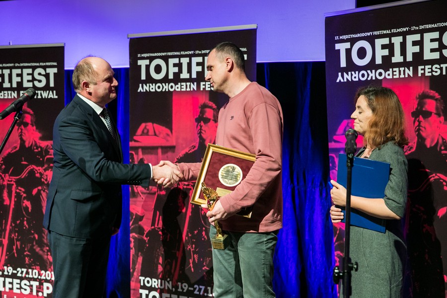 Spotkanie z Olegiem Sencowem, fot. Andrzej Goiński