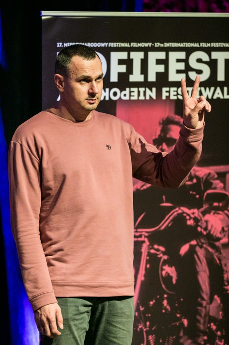 Spotkanie z Olegiem Sencowem, fot. Andrzej Goiński