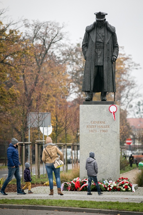 Toruńskie uroczystości 101. rocznicy odzyskania niepodległości przez Polskę , fot. Andrzej Goiński