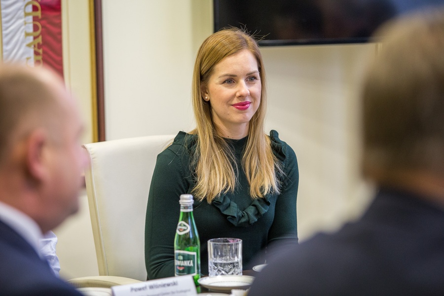 Spotkanie z delegacją Żupanii Medzimurskiej, fot. Szymon Zdziebło/tarantoga.pl dla UMWKP