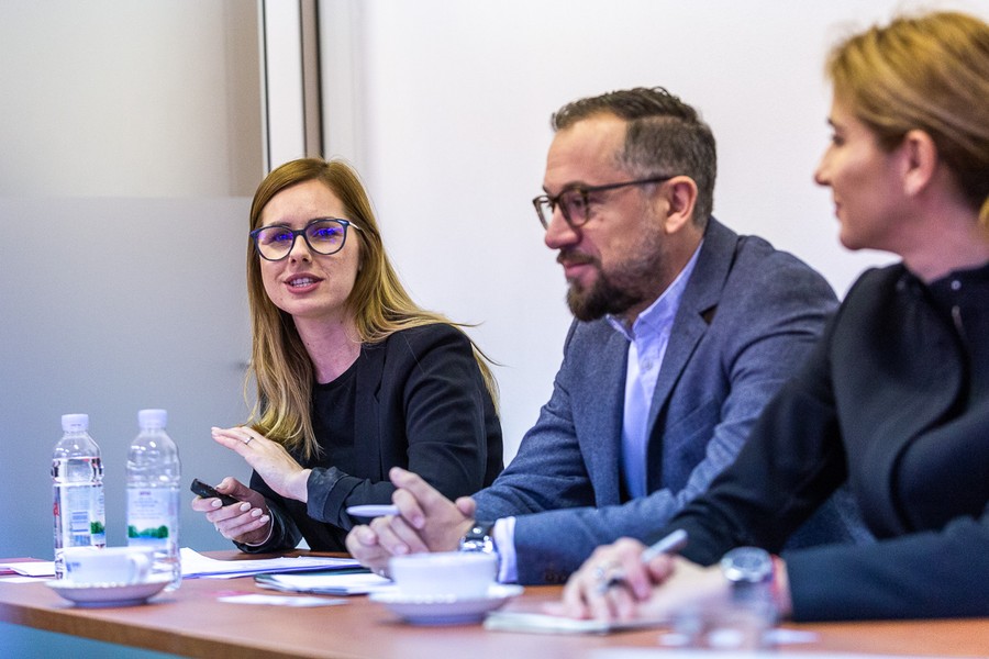 Spotkanie delegacji Żupanii Medzimurskiej z kierownictwami TARR i KPFR, fot. Szymon Zdziebło/tarantoga.pl dla UMWKP