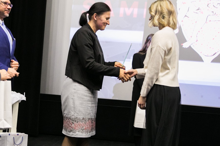 Wręczenie nagród w konkursie „Sztuka wyboru”, fot. Andrzej Goiński