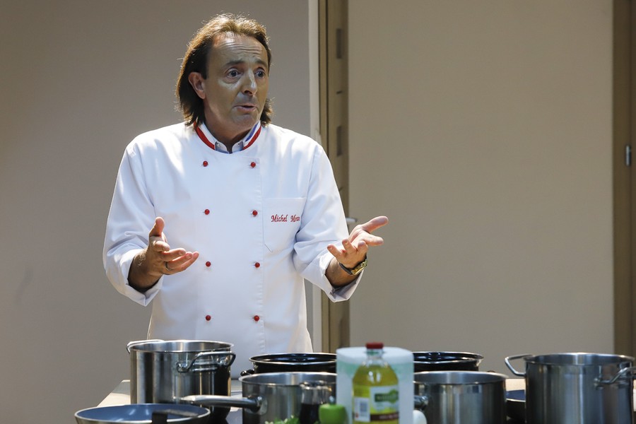 Warsztaty kulinarne z Michelem Moranem, fot. Mikołaj Kuras