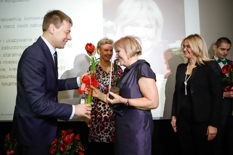 Gala Stalowych Aniołów w toruńskim CSW, fot. Mikołaj Kuras dla UMWKP