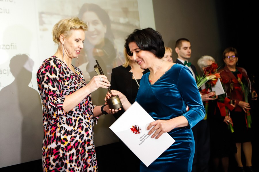 Gala Stalowych Aniołów w toruńskim CSW, fot. Mikołaj Kuras dla UMWKP