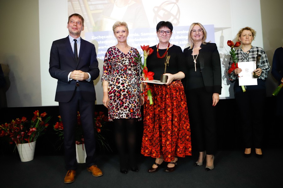 Gala Stalowych Aniołów w toruńskim CSW, fot. Mikołaj Kuras dla UMWKP