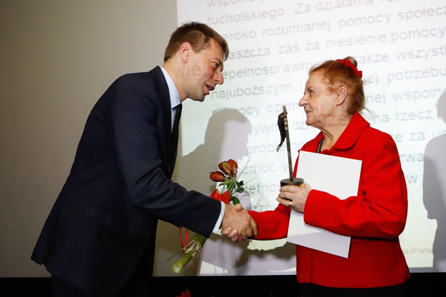 Gala Stalowych Aniołów w toruńskim CSW, fot. Mikołaj Kuras dla UMWKP