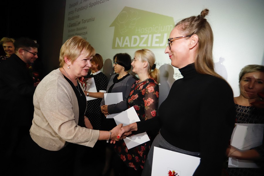 Gala Stalowych Aniołów w toruńskim CSW, fot. Mikołaj Kuras dla UMWKP