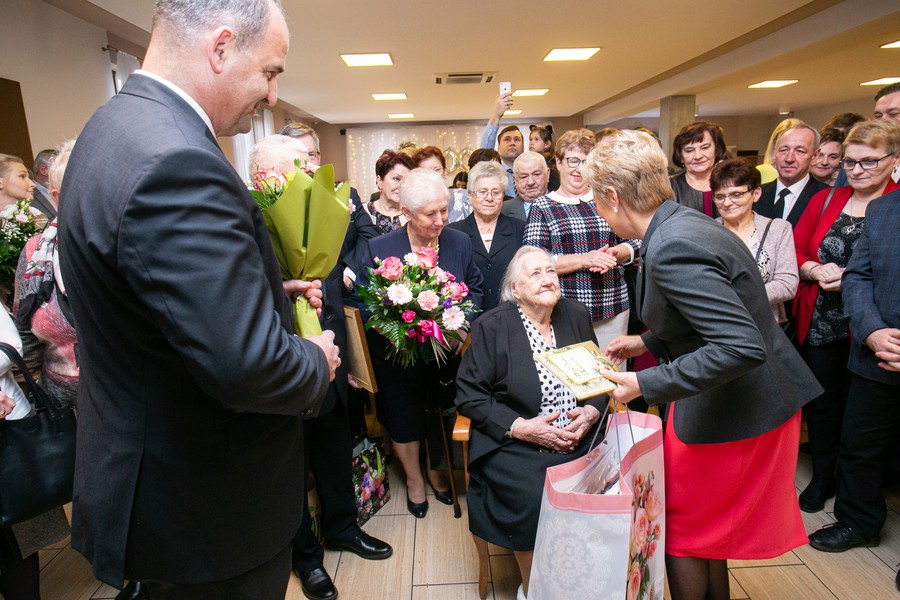 Medal Unitas Durat dla Barbary Ostrowskiej, fot. Filip Kowalkowski