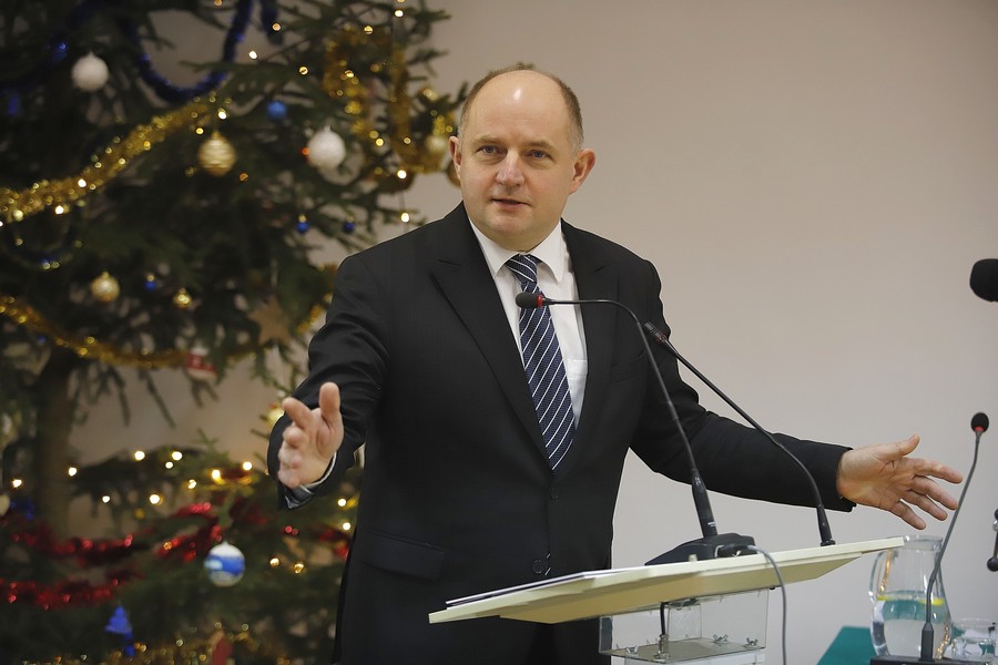 List intencyjny w sprawie obchodów stulecia powrotu Pomorza do macierzy, fot. Mikołaj Kuras dla UMWKP