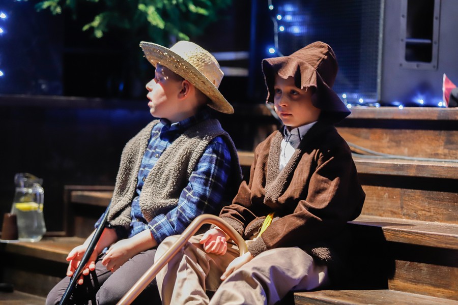 Jasełka w wykonaniu uczniów Szkoły Podstawowej Księży Pallotynów w Chełmnie, fot. Mikołaj Kuras