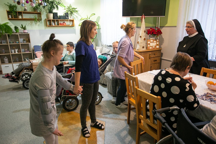 Dom Pomocy Społecznej w Kamieniu Krajeńskim, fot. Filip Kowalkowski