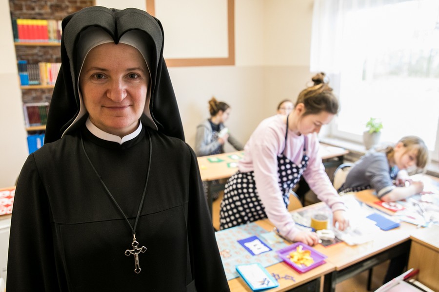 Placówka Opiekuńczo-Wychowawcza dla Dziewcząt w Pniewitem, fot. Andrzej Goiński