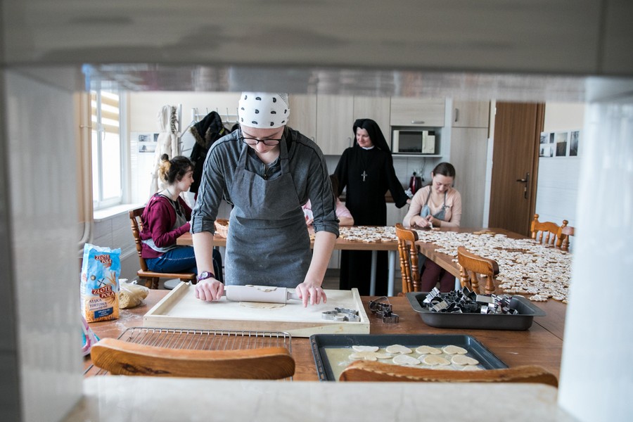 Placówka Opiekuńczo-Wychowawcza dla Dziewcząt w Pniewitem, fot. Andrzej Goiński