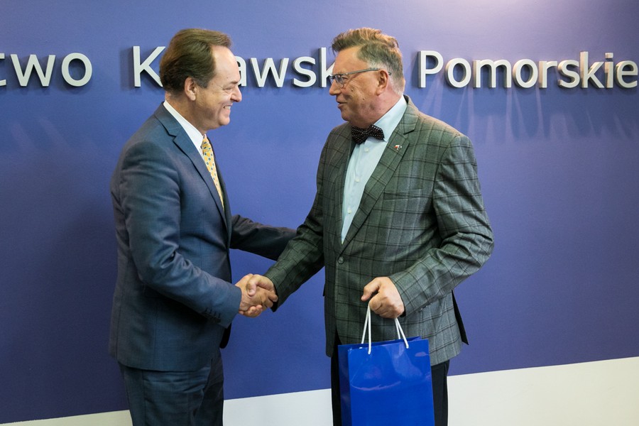 Wizyta Ambasadora Chorwacji, fot. Andrzej Goiński