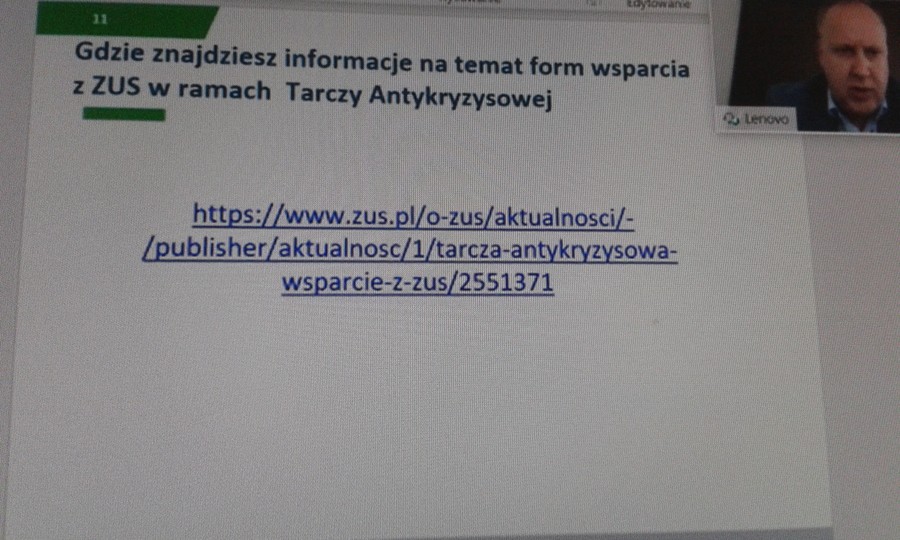 Zdalne posiedzenie Prezydium K-P WRDS, fot. Beata Wiśniewska