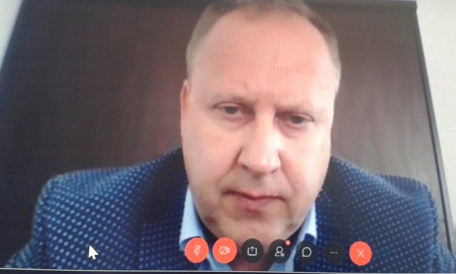 Zdalne posiedzenie Prezydium K-P WRDS, fot. Beata Wiśniewska