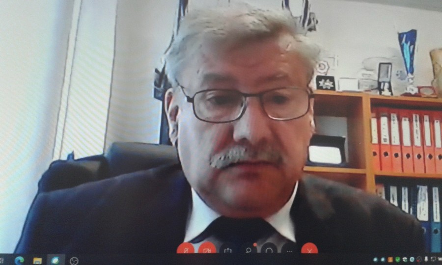 Zdalne posiedzenie Prezydium K-P WRDS, fot. Beata Wiśniewska