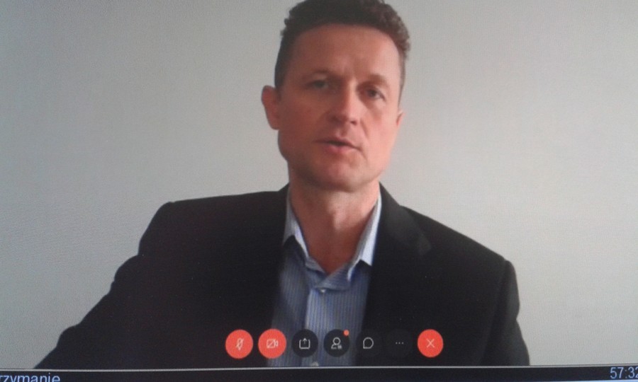 Zdalne posiedzenie Prezydium K-P WRDS, fot. Beata Wiśniewska